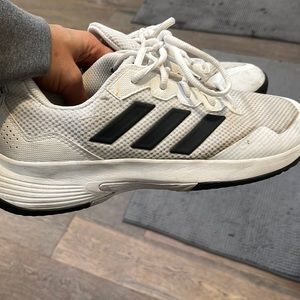 Adidas tennis shoes gamecourt 2 size 8.5 gently worn